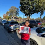 Drive Croydon learner sitting in the driver’s seat before a lesson