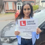 Drive Croydon Passed Learner-Noura